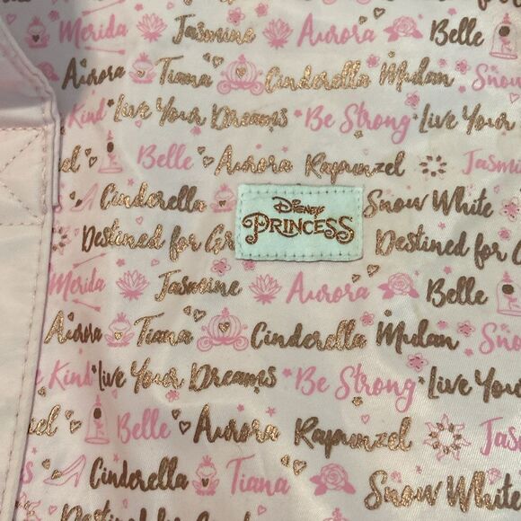 Disney Parks Pink Cinderella Belle Princess Small Overnight Duffle Bag - Picture 6 of 12